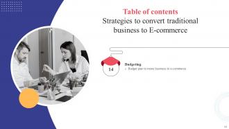 Strategies To Convert Traditional Business To E Commerce Powerpoint Presentation Slides Strategy CD V Good Editable