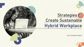 Strategies To Create Sustainable Hybrid Workplace Powerpoint Presentation Slides