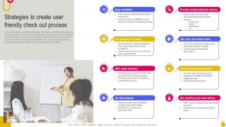 Strategies To Create User Friendly Check Out Process Key Considerations To Move Business Strategy SS V