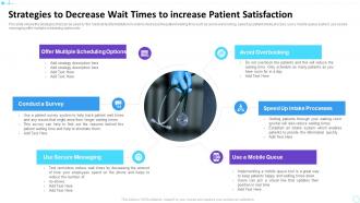 Strategies to decrease wait patient satisfaction strategies to enhance brand loyalty
