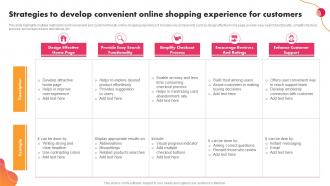 Strategies To Develop Convenient Online Shopping Experience For Customers