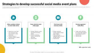 Strategies To Develop Successful Social Media Event Plans
