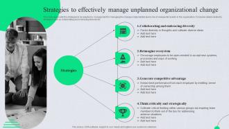 Strategies To Effectively Manage Unplanned Unplanned Change Management