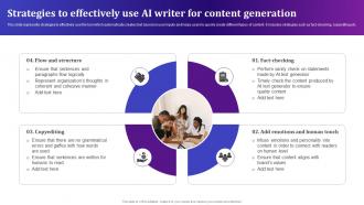 Strategies To Effectively Use AI Writer For AI Text To Voice Convertor Tools AI SS V