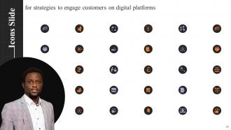 Strategies To Engage Customers On Digital Platforms Powerpoint Presentation Slides