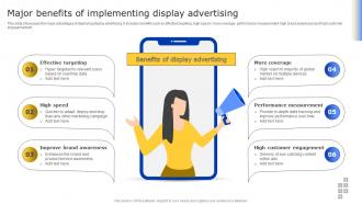 Strategies To Enhance Business Major Benefits Of Implementing Display Advertising MKT SS V