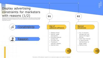 Strategies To Enhance Business Major Challenges Of Display Advertising For Marketers MKT SS V Interactive Images