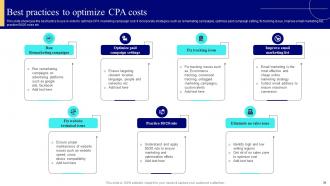 Strategies To Enhance Business Performance With CPA Marketing MKT CD V Researched Appealing