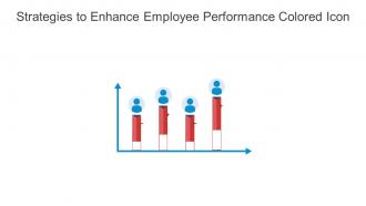 Strategies To Enhance Employee Performance Colored Icon In Powerpoint Pptx Png And Editable Eps Format
