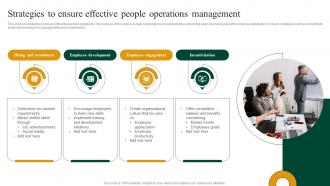 Strategies To Ensure Effective People Operations Management