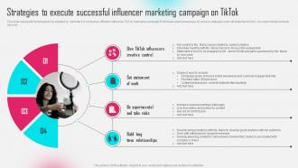 Strategies To Execute Successful Influencer Tiktok Tiktok Influencer Marketing MKT SS V
