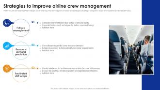 Strategies To Improve Airline Enhancing Operational Efficiency Ppt Presentation