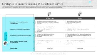 Strategies To Improve Banking IVR Customer Service Omnichannel Strategies For Digital
