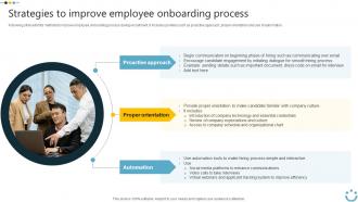 Strategies To Improve Employee Onboarding Implementing Digital Technology In Corporate