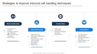 Strategies To Improve Inbound Call Handling Techniques