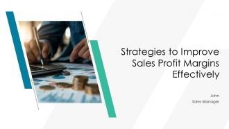 Strategies To Improve Sales Profit Margins Effectively PPT Template AT