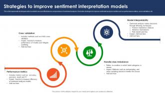 Strategies To Improve Sentiment Interpretation Models