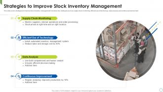 Strategies To Improve Stock Inventory Management