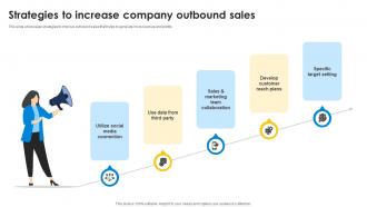 Strategies To Increase Company Outbound Sales Improve Sales Pipeline SA SS
