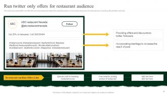 Strategies To Increase Footfall And Online Orders Of Restaurant Powerpoint Presentation Slides Good Professionally