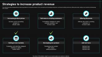 Strategies To Increase Product Revenue Gain Competitive Edge And Capture Market Share