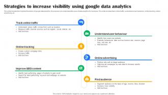 Strategies To Increase Visibility Using Google Data Analytics