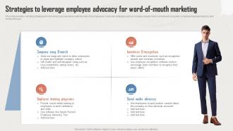 Strategies To Leverage Employee Advocacy Incorporating Influencer Marketing In WOM Marketing MKT SS V