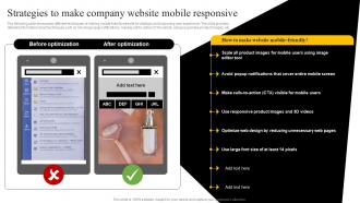Strategies To Make Company Website Mobile Responsive Startup Marketing Strategies To Increase Strategy SS V