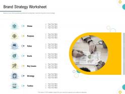 Strategies to make your brand unforgettable brand strategy worksheet ppt rules