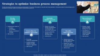 Strategies To Optimize Business Process Management