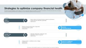 Strategies To Optimize Company Financial Health