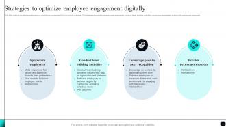 Strategies To Optimize Employee Engagement Digitally