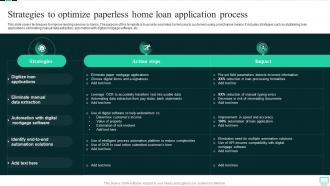 Strategies To Optimize Paperless Home Loan Application Process Omnichannel Banking Services