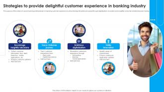 Strategies To Provide Delightful Customer Experience In Banking Industry