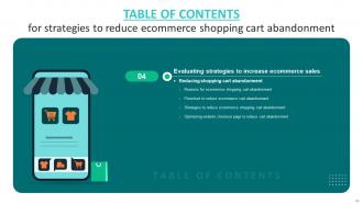 Strategies To Reduce Ecommerce Shopping Cart Abandonment Complete Deck Content Ready Best