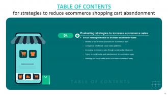 Strategies To Reduce Ecommerce Shopping Cart Abandonment Complete Deck Image Good