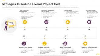 Strategies to reduce overall project cost risk assessment strategies for real estate