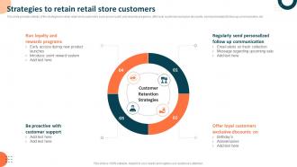 Strategies To Retain Retail Store Customers Measuring Retail Store Functions