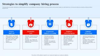 Strategies To Simplify Company Hiring Process Recruitment Technology