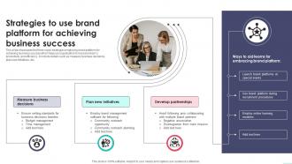 Strategies To Use Brand Platform For Achieving Business Success