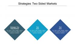 Strategies two sided markets ppt powerpoint presentation layouts shapes cpb