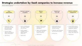 Strategies Undertaken By SaaS Companies To Increase Revenue