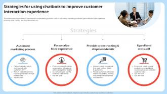 Strategies Using Chatbots Improve Harnessing The Power Of Interactive Marketing Mkt SS V