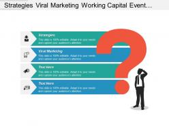 Strategies viral marketing working capital event planning business cpb