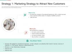 Strategy 1 marketing strategy to attract new customers strategies win customer trust ppt grid