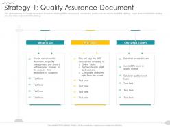 Strategy 1 quality assurance document strategies reduce construction defects claim
