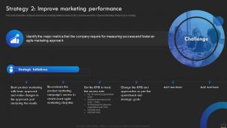 Strategy 2 Improve Marketing Performance Product Promotional Marketing Management