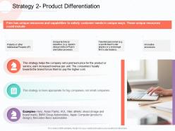 Strategy 2 product differentiation talented m1829 ppt powerpoint presentation show