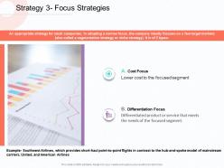 Strategy 3 focus strategies cost m1830 ppt powerpoint presentation infographics graphic images