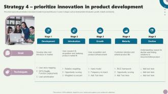 Strategy 4 Prioritize Innovation In Product Guide To Private Branding Used To Enhance Brand Value